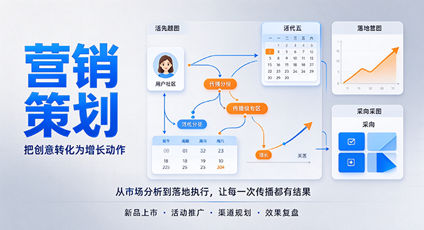萝北县营销策划